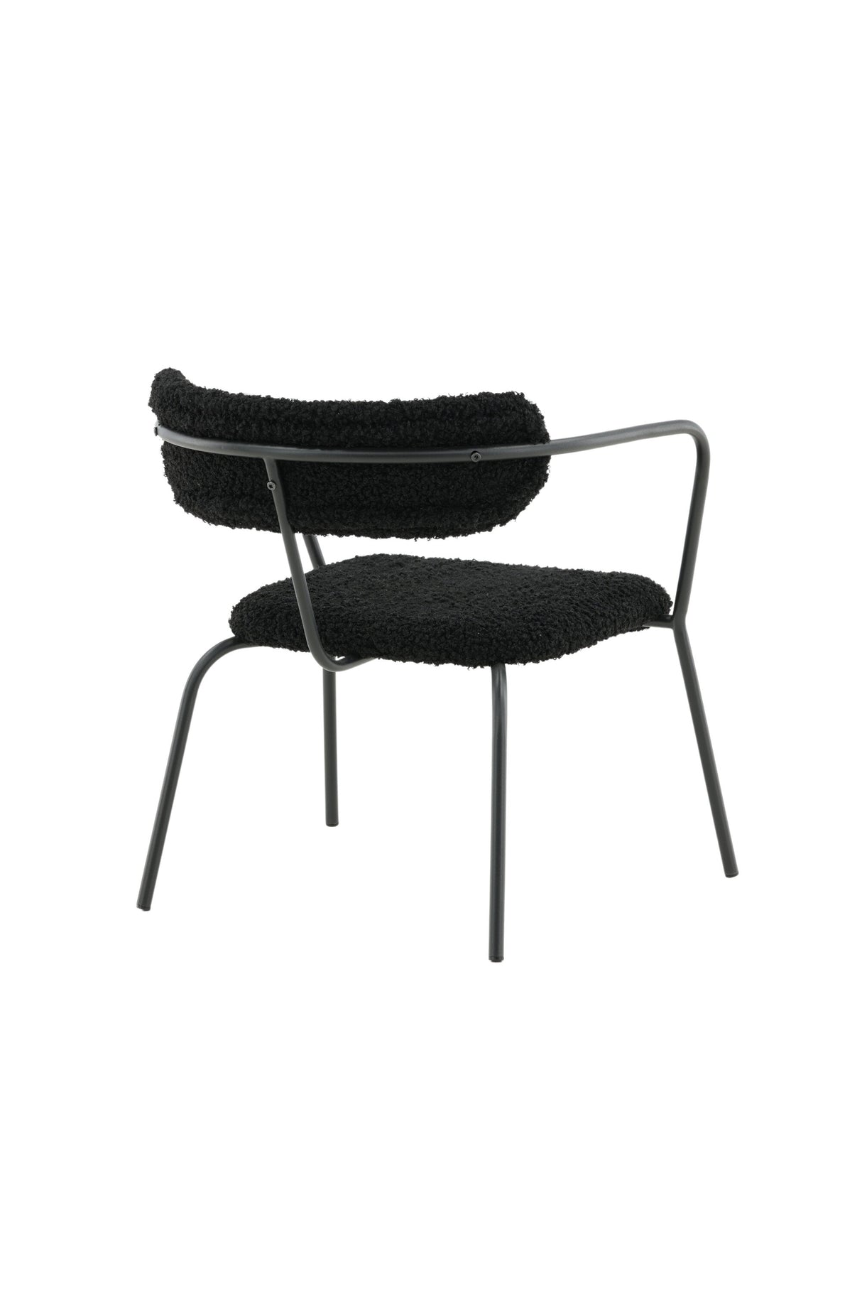 Duffy Sessel - schwarz/Polyester - Teddy - Sessel - ALVAHOME