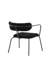 Duffy Sessel - schwarz/Polyester - Teddy - Sessel - ALVAHOME