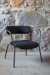 Duffy Sessel - schwarz/Polyester - Teddy - Sessel - ALVAHOME