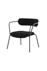 Duffy Sessel - schwarz/Polyester - Teddy - Sessel - ALVAHOME