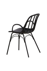 Dyrön Esszimmerstuhl - schwarz/Plastik - Essstühle - ALVAHOME
