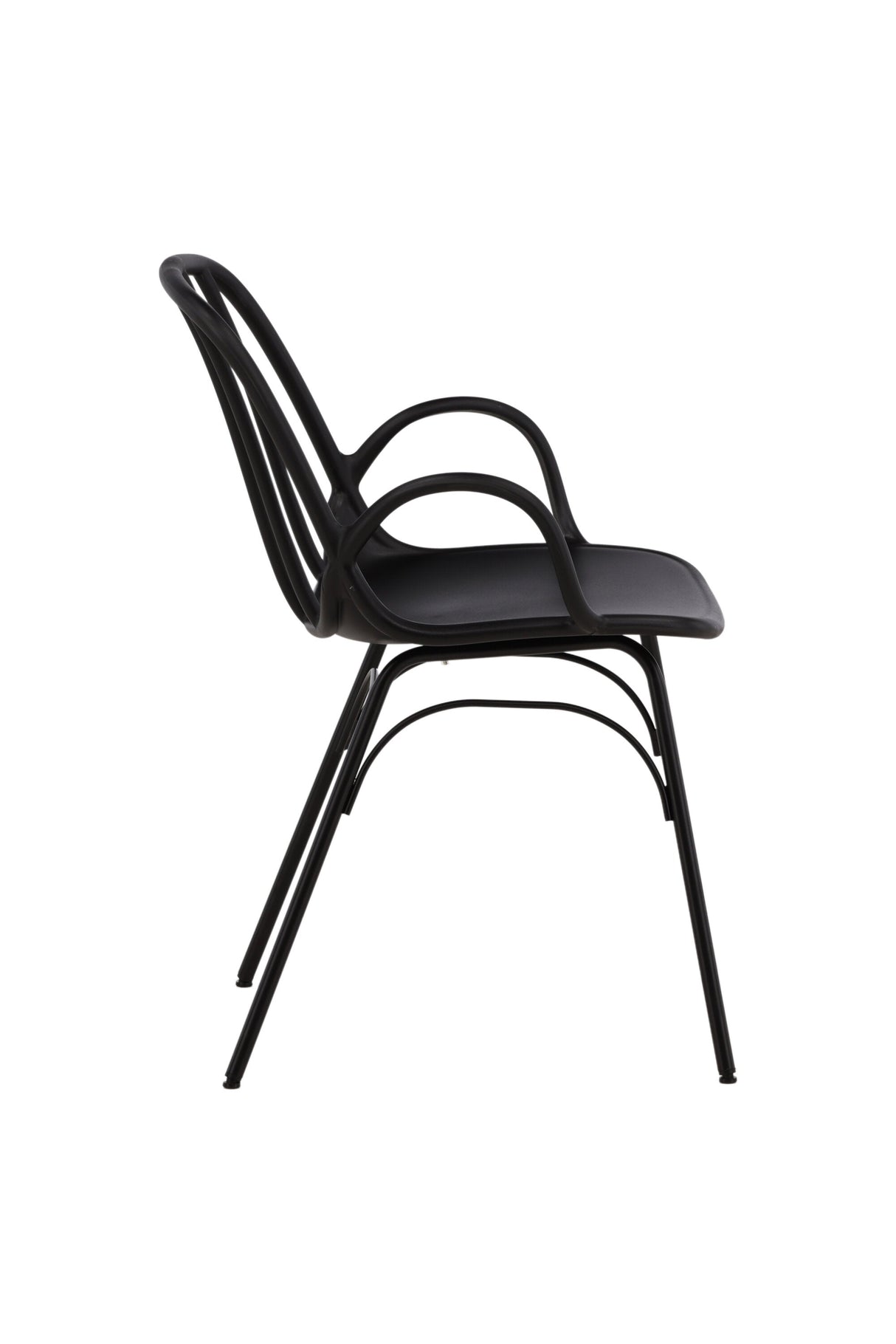 Dyrön Esszimmerstuhl - schwarz/Plastik - Essstühle - ALVAHOME