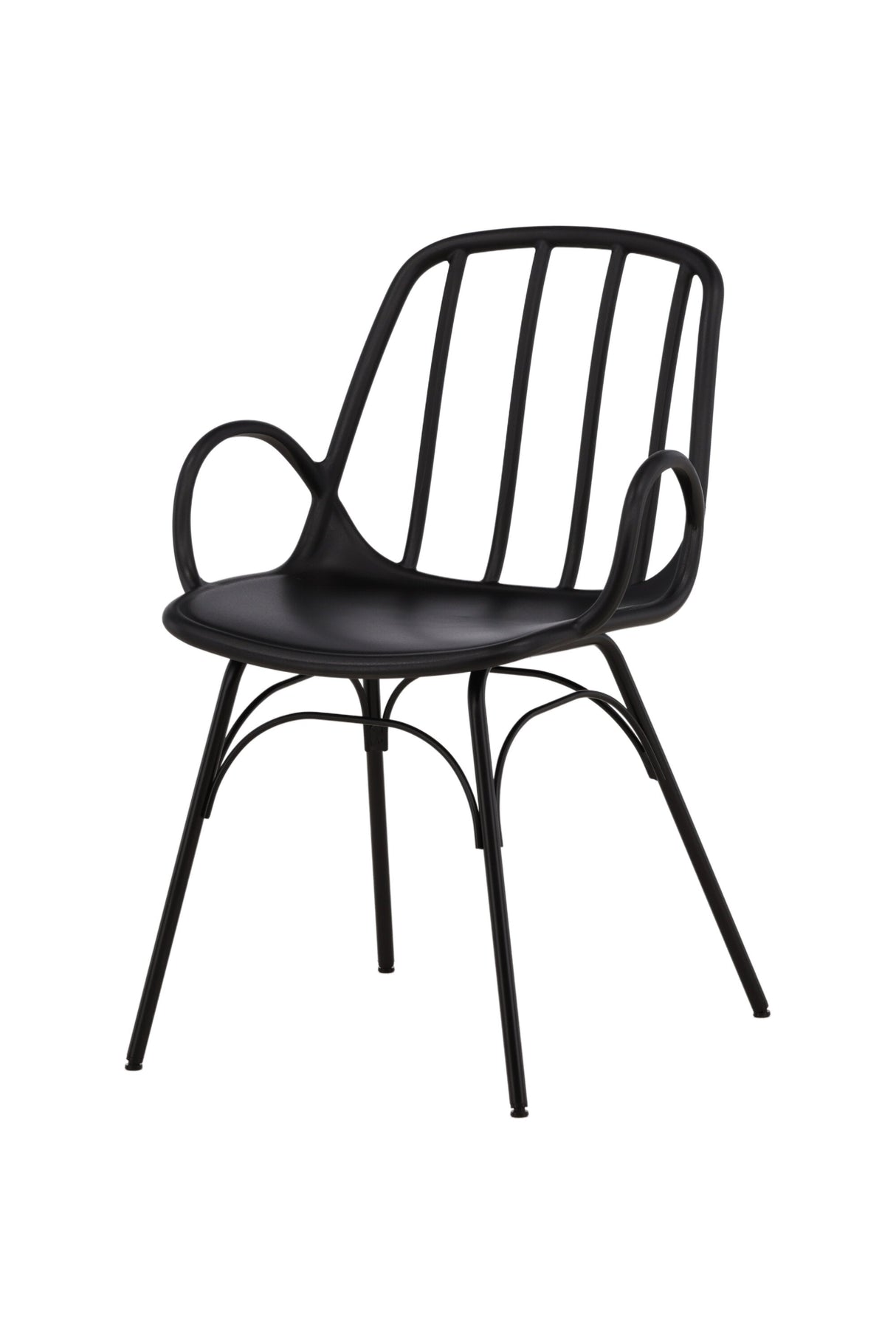 Dyrön Esszimmerstuhl - schwarz/Plastik - Essstühle - ALVAHOME
