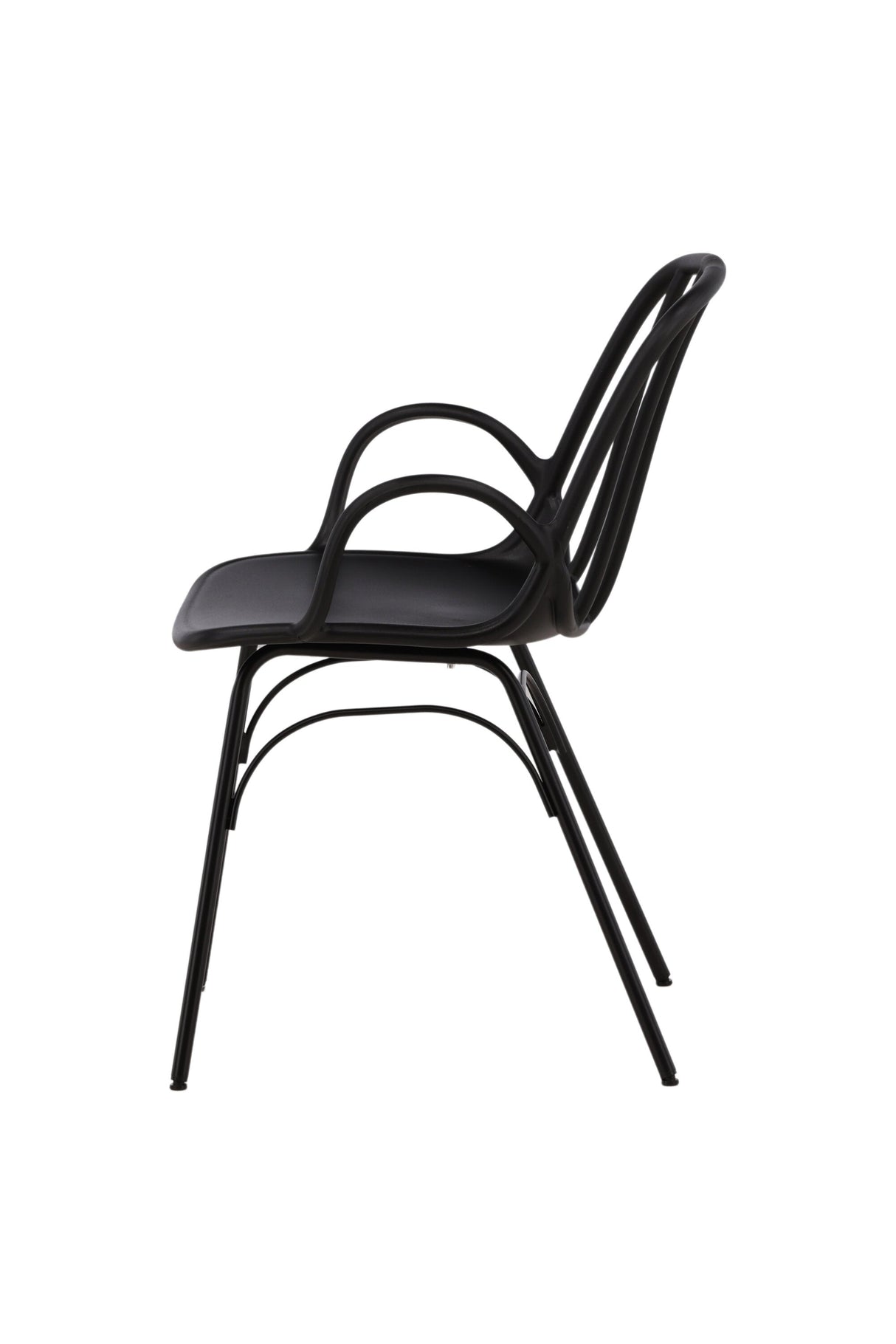 Dyrön Esszimmerstuhl - schwarz/Plastik - Essstühle - ALVAHOME