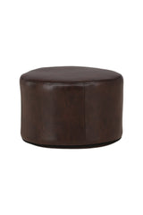 Eastport Pouf - braun/PU - Ottomane / Poufs - ALVAHOME