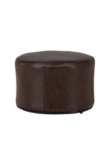 Eastport Pouf - braun/PU - Ottomane / Poufs - ALVAHOME