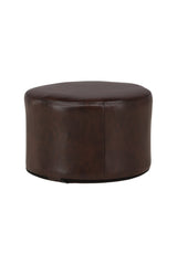 Eastport Pouf - braun/PU - Ottomane / Poufs - ALVAHOME