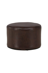 Eastport Pouf - braun/PU - Ottomane / Poufs - ALVAHOME