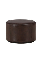 Eastport Pouf - braun/PU - Ottomane / Poufs - ALVAHOME