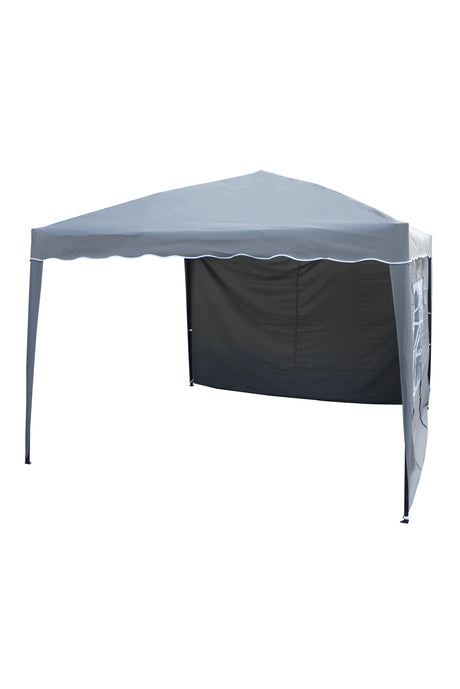 Easy Up Pavillion - grau/Polyester - Pavillions - ALVAHOME