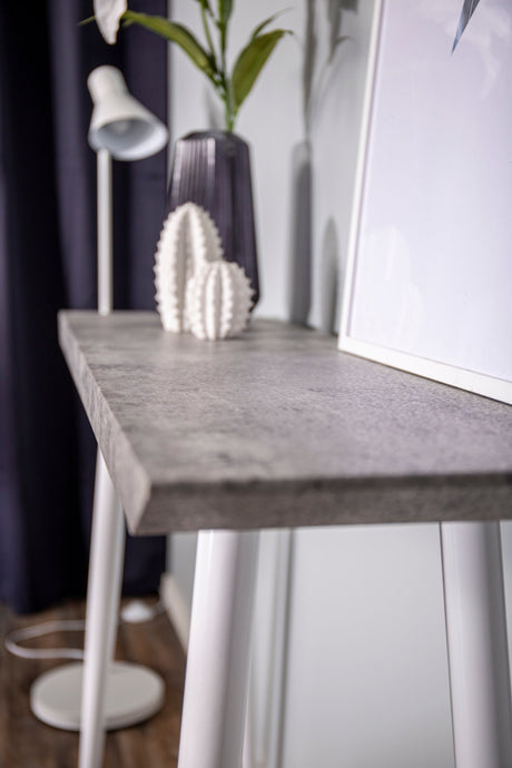 Edge Beistelltisch - weiß/MDF - Beistelltische - ALVAHOME