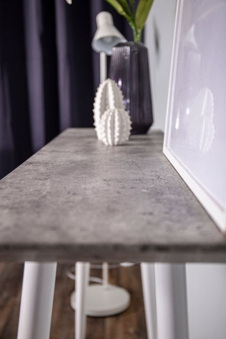Edge Beistelltisch - weiß/MDF - Beistelltische - ALVAHOME