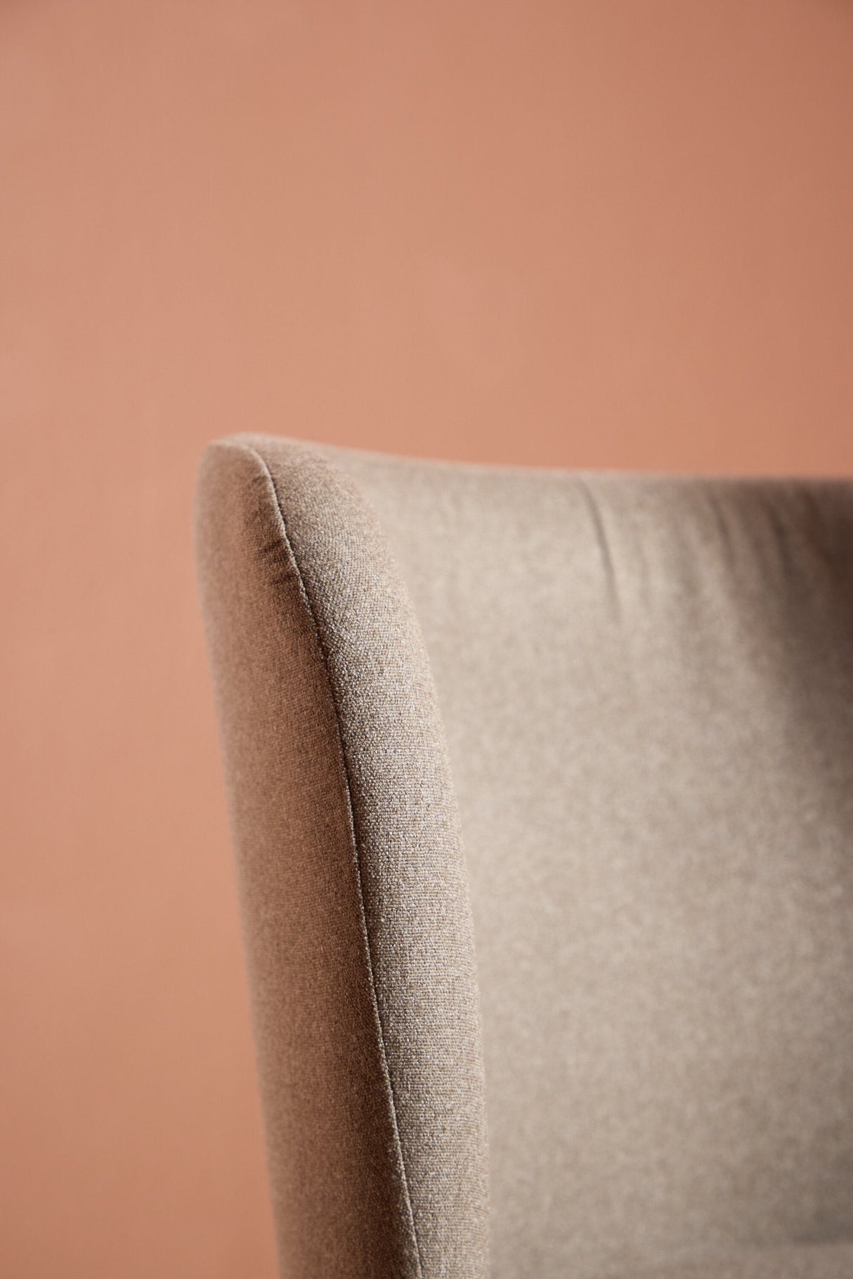 Edina Esszimmerstuhl - braun/Polyester - Leinen - Essstühle - ALVAHOME
