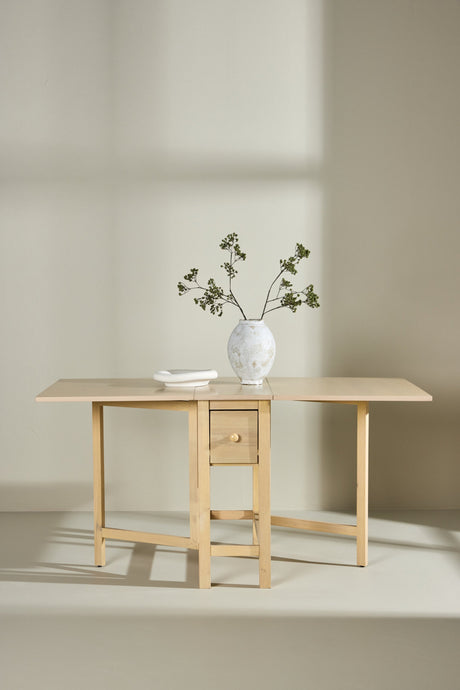 Edward rechteckiger Esstisch - white - wash/MDF - Rechteckige Esstische - ALVAHOME