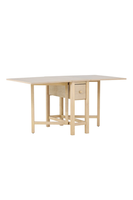 Edward rechteckiger Esstisch - white - wash/MDF - Rechteckige Esstische - ALVAHOME