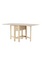 Edward rechteckiger Esstisch - white - wash/MDF - Rechteckige Esstische - ALVAHOME