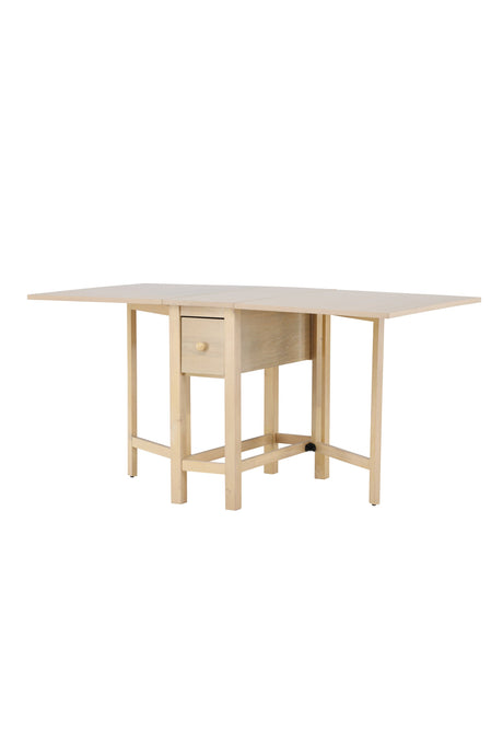 Edward rechteckiger Esstisch - white - wash/MDF - Rechteckige Esstische - ALVAHOME