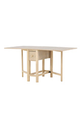 Edward rechteckiger Esstisch - white - wash/MDF - Rechteckige Esstische - ALVAHOME