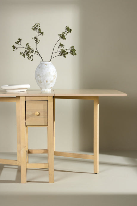 Edward rechteckiger Esstisch - white - wash/MDF - Rechteckige Esstische - ALVAHOME