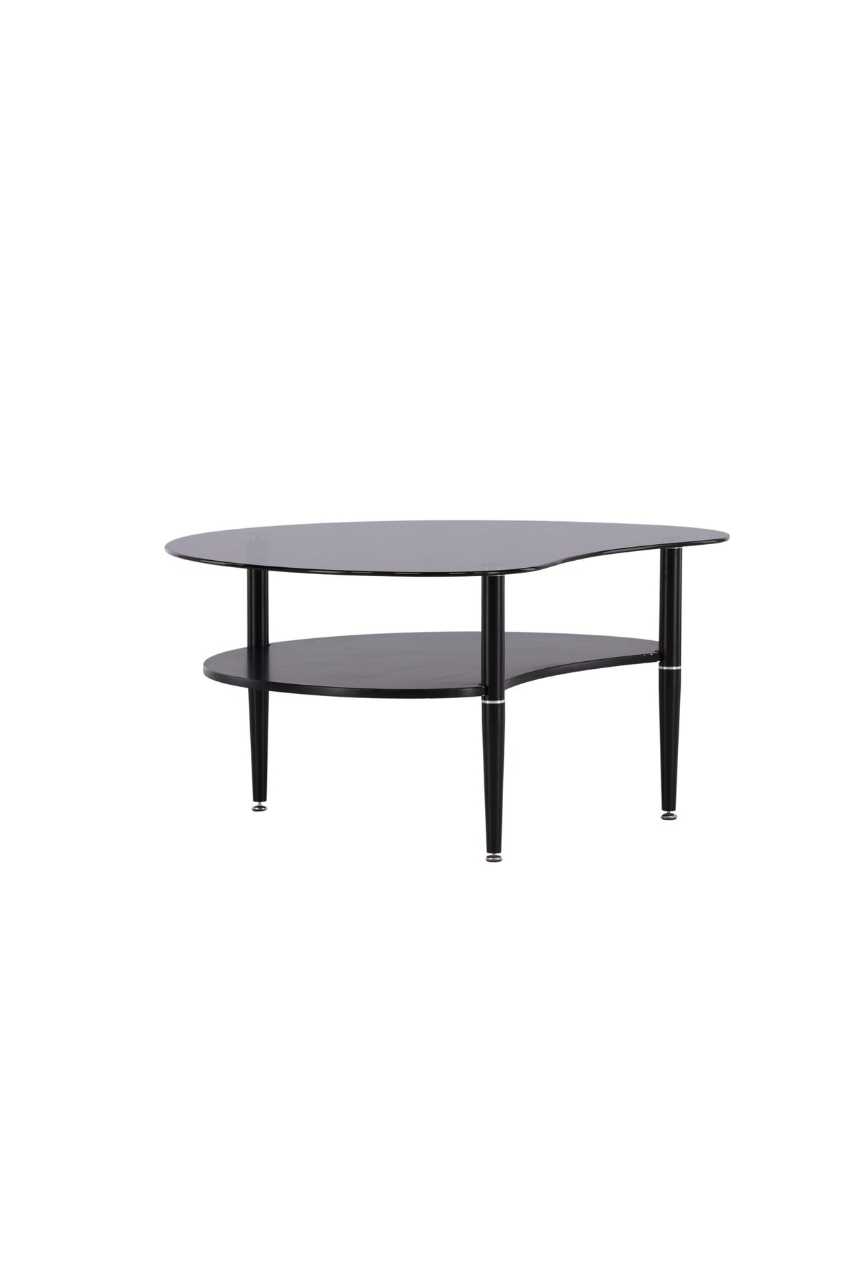 Egg Couchtisch - schwarz/Glas - Couchtische - ALVAHOME