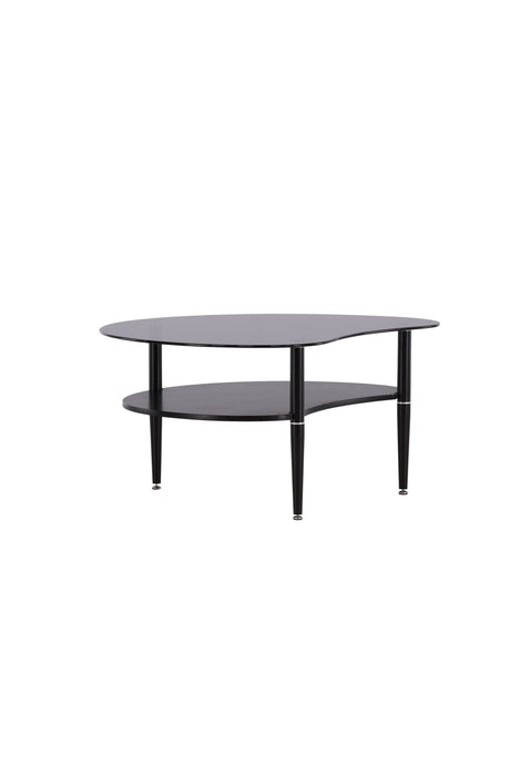 Egg Couchtisch - schwarz/Glas - Couchtische - ALVAHOME