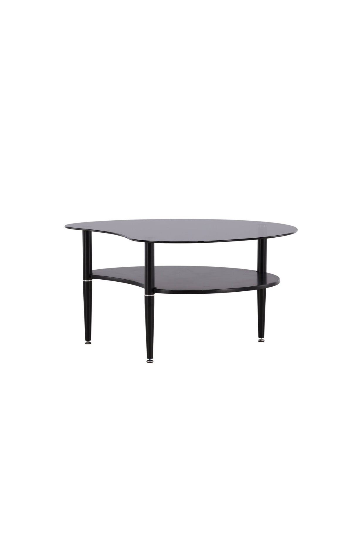 Egg Couchtisch - schwarz/Glas - Couchtische - ALVAHOME