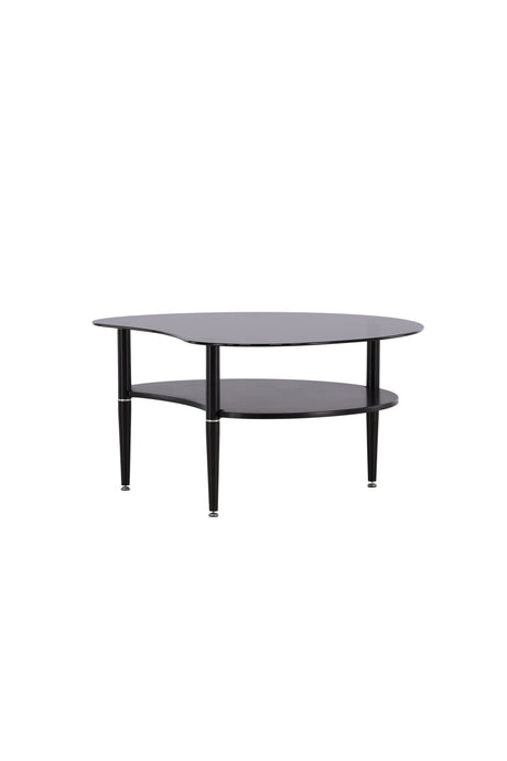 Egg Couchtisch - schwarz/Glas - Couchtische - ALVAHOME