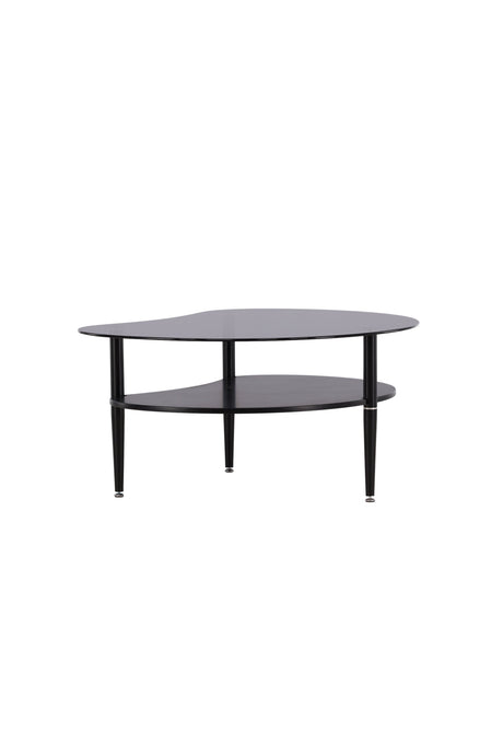 Egg Couchtisch - schwarz/Glas - Couchtische - ALVAHOME