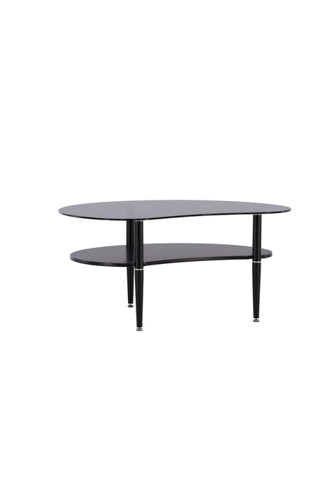 Egg Couchtisch - schwarz/Glas - Couchtische - ALVAHOME