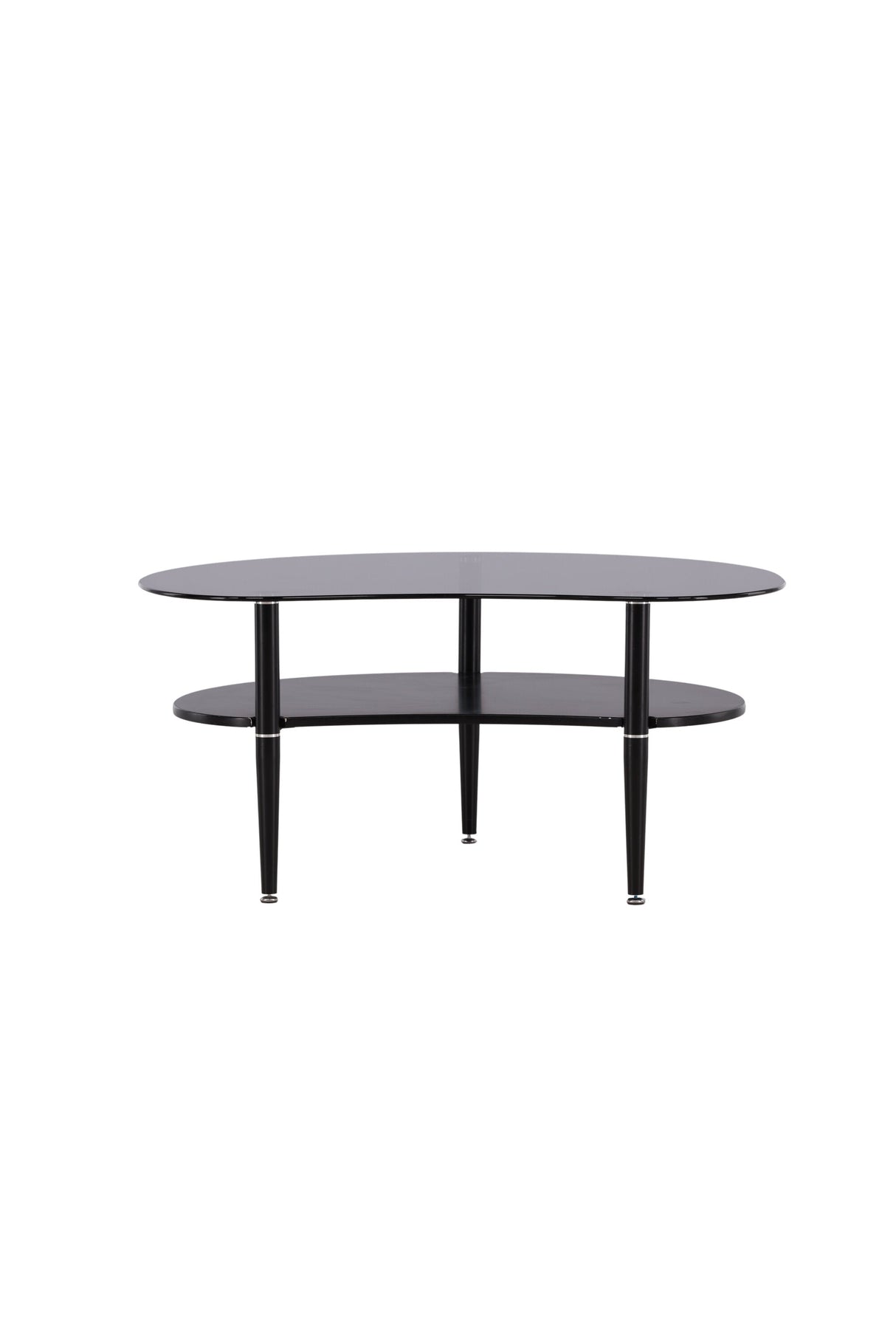 Egg Couchtisch - schwarz/Glas - Couchtische - ALVAHOME