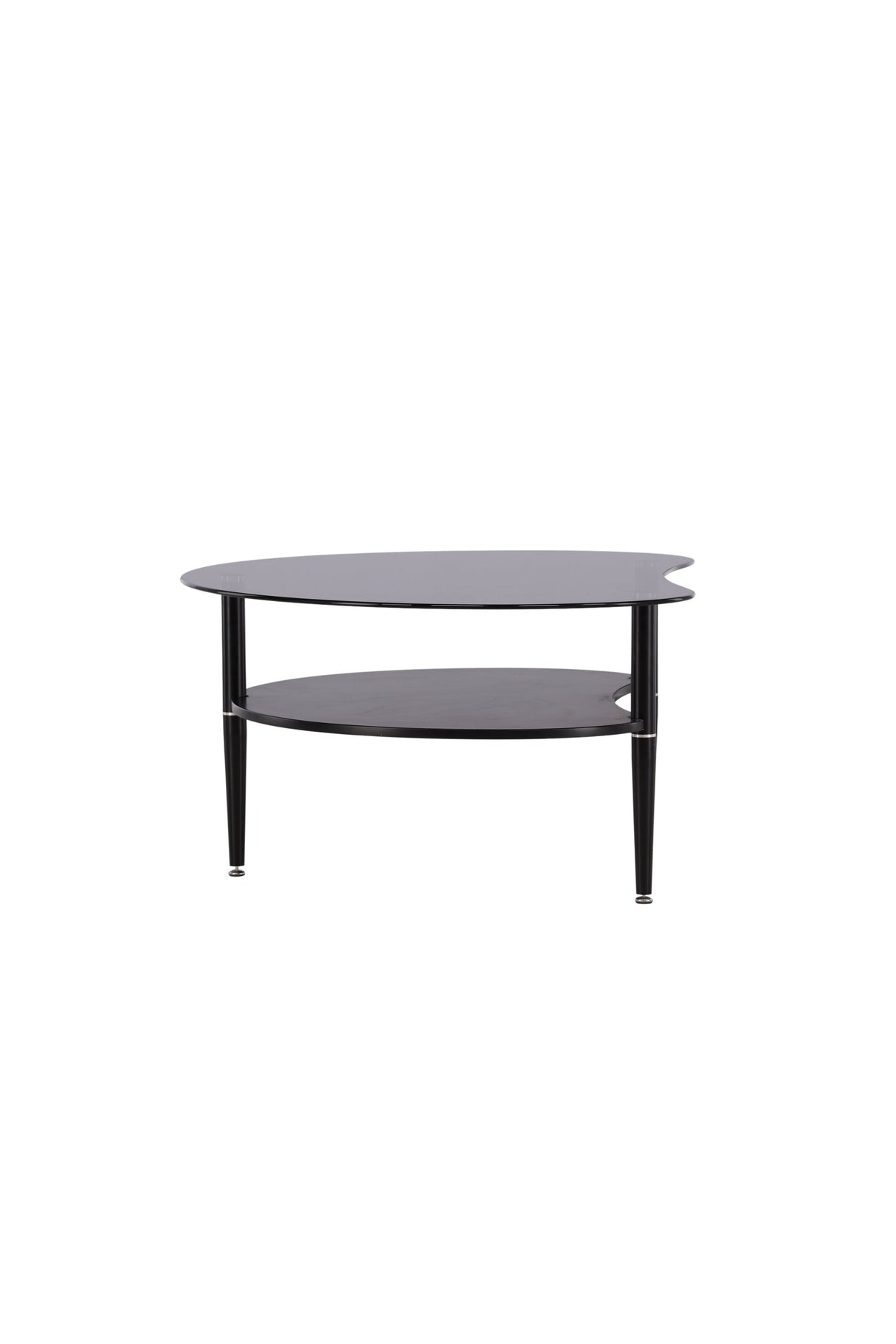 Egg Couchtisch - schwarz/Glas - Couchtische - ALVAHOME