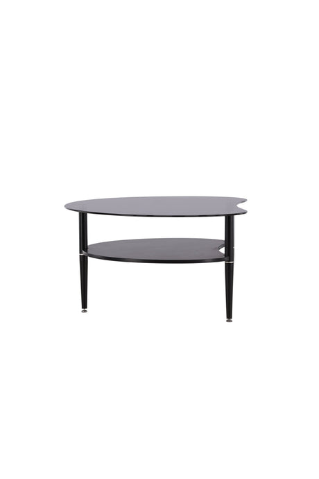 Egg Couchtisch - schwarz/Glas - Couchtische - ALVAHOME
