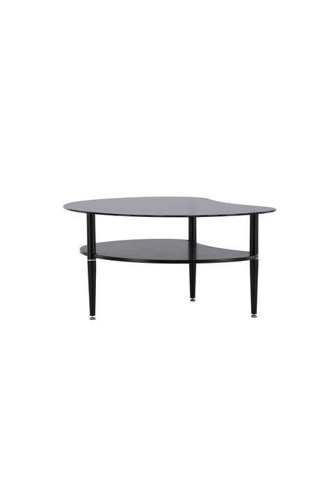 Egg Couchtisch - schwarz/Glas - Couchtische - ALVAHOME