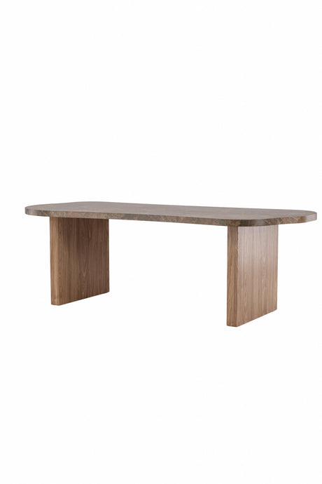 Eleonora ovaler Esstisch - braun/MDF - Ovale Esstische - ALVAHOME