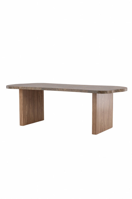 Eleonora ovaler Esstisch - braun/MDF - Ovale Esstische - ALVAHOME
