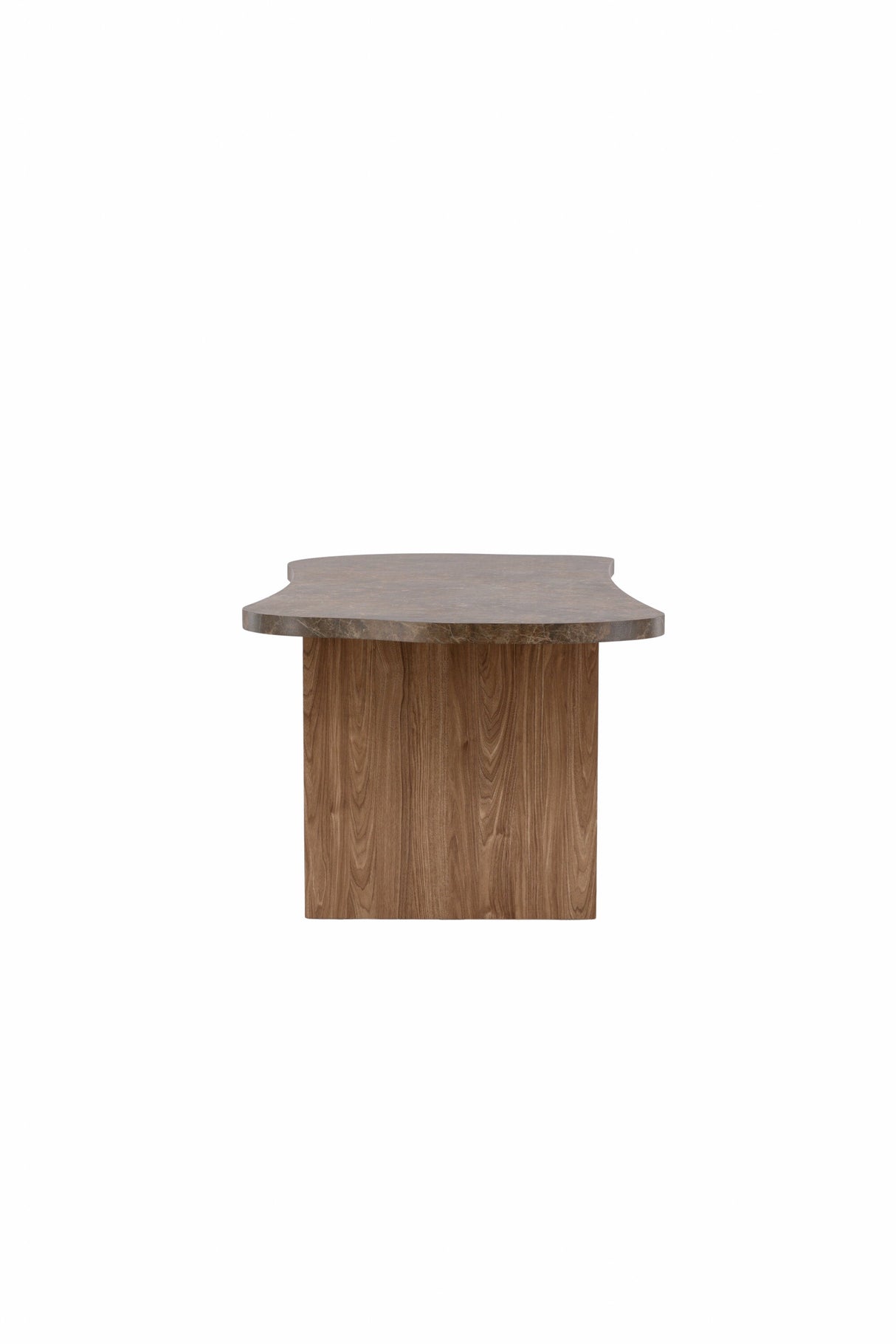 Eleonora ovaler Esstisch - braun/MDF - Ovale Esstische - ALVAHOME