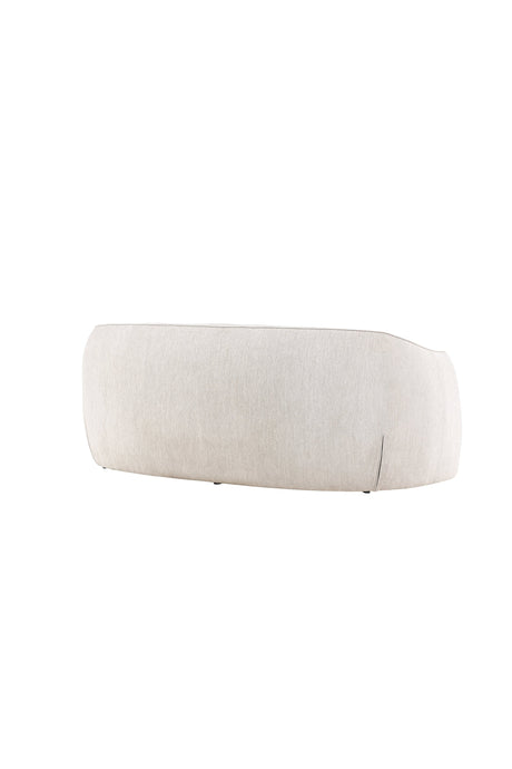 Elio 3 - Sitzer Sofa - hellgrau/Polyester - 3 - Sitzer Sofas - ALVAHOME
