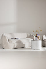 Elio 3 - Sitzer Sofa - hellgrau/Polyester - 3 - Sitzer Sofas - ALVAHOME