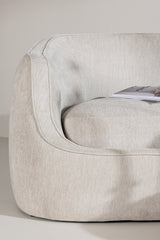 Elio 3 - Sitzer Sofa - hellgrau/Polyester - 3 - Sitzer Sofas - ALVAHOME