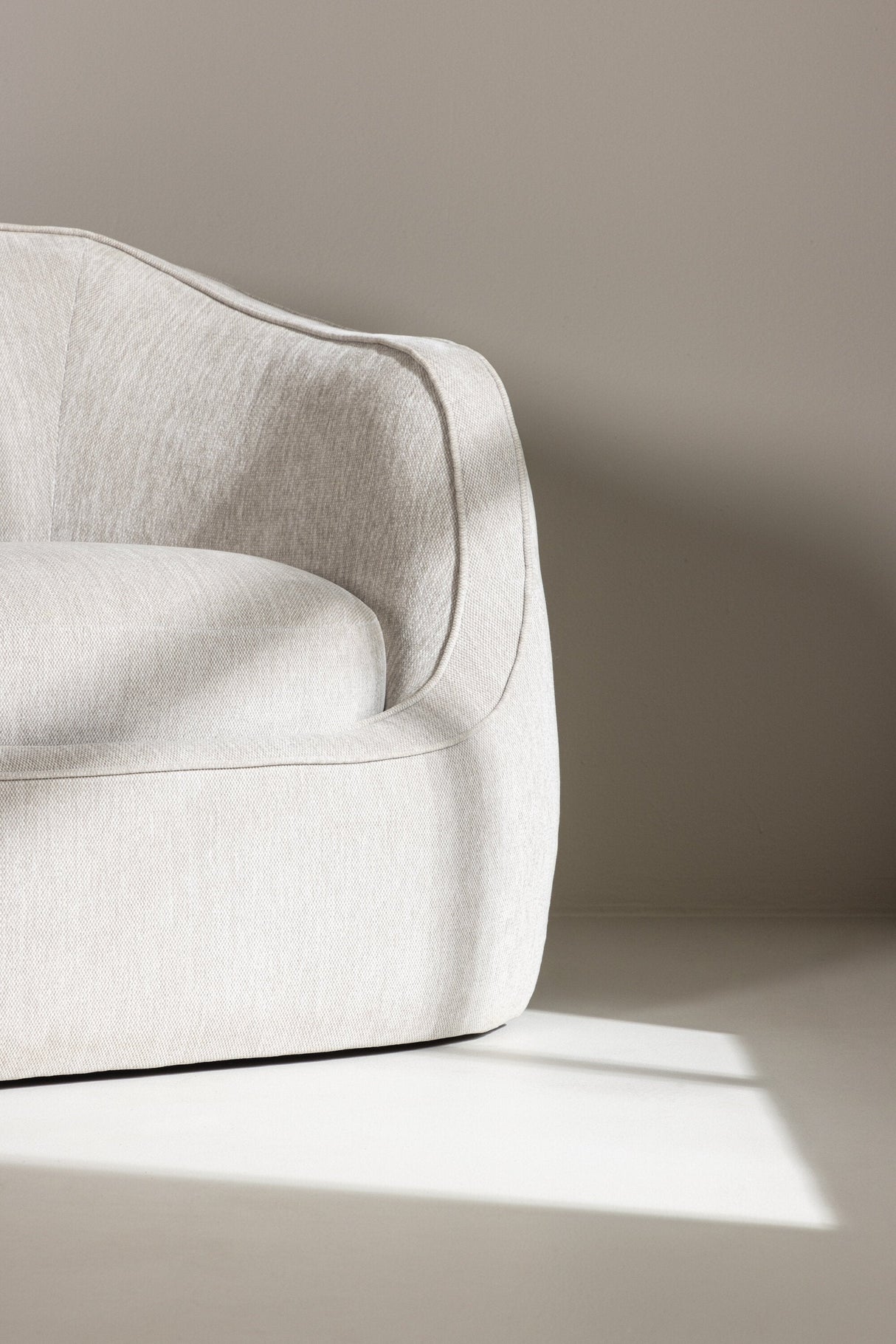 Elio Sessel - hellgrau/Polyester - Sessel - ALVAHOME
