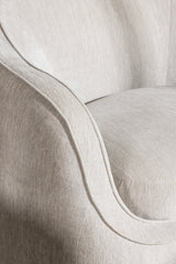 Elio Sessel - hellgrau/Polyester - Sessel - ALVAHOME