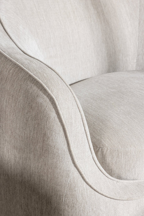 Elio Sessel - hellgrau/Polyester - Sessel - ALVAHOME