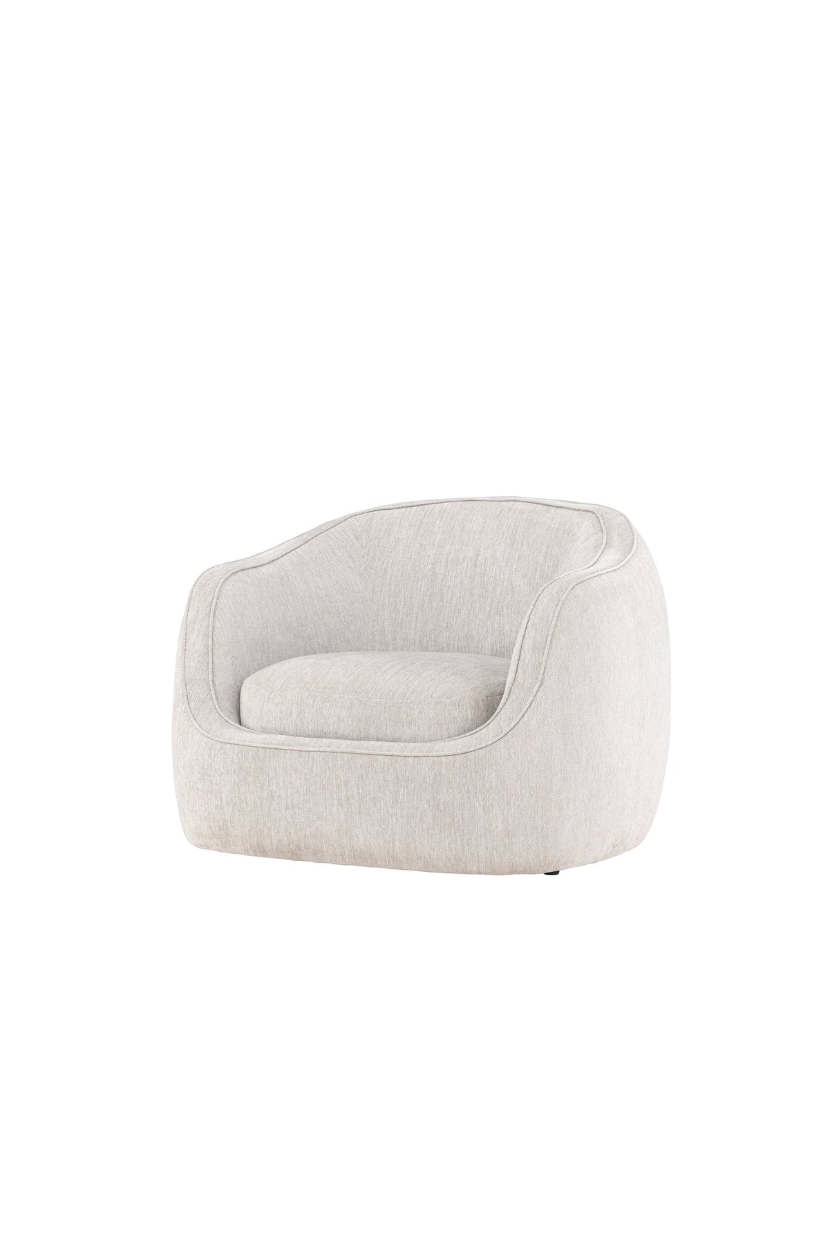 Elio Sessel - hellgrau/Polyester - Sessel - ALVAHOME