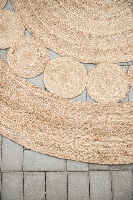 Elis Wohnzimmerteppich - natur/Jute - Wohnzimmerteppiche - ALVAHOME