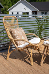 Ella Outdoor Lounge - Stuhl - natur/Rattan - Accent Chair - ALVAHOME