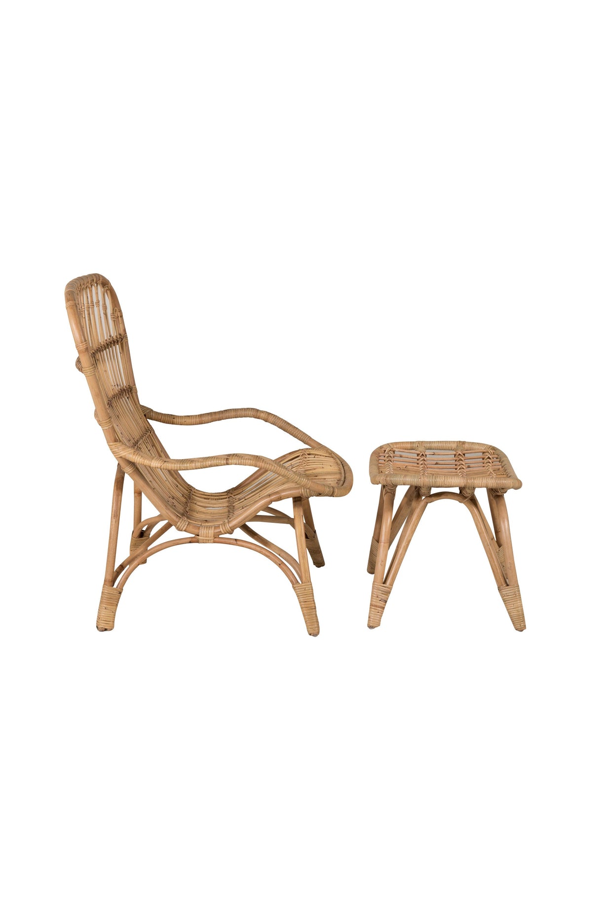 Ella Outdoor Lounge - Stuhl - natur/Rattan - Accent Chair - ALVAHOME