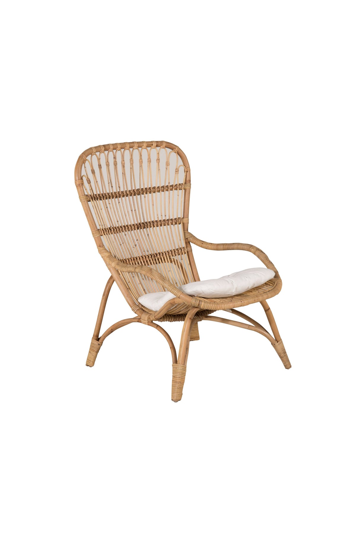 Ella Outdoor Lounge - Stuhl - natur/Rattan - Accent Chair - ALVAHOME