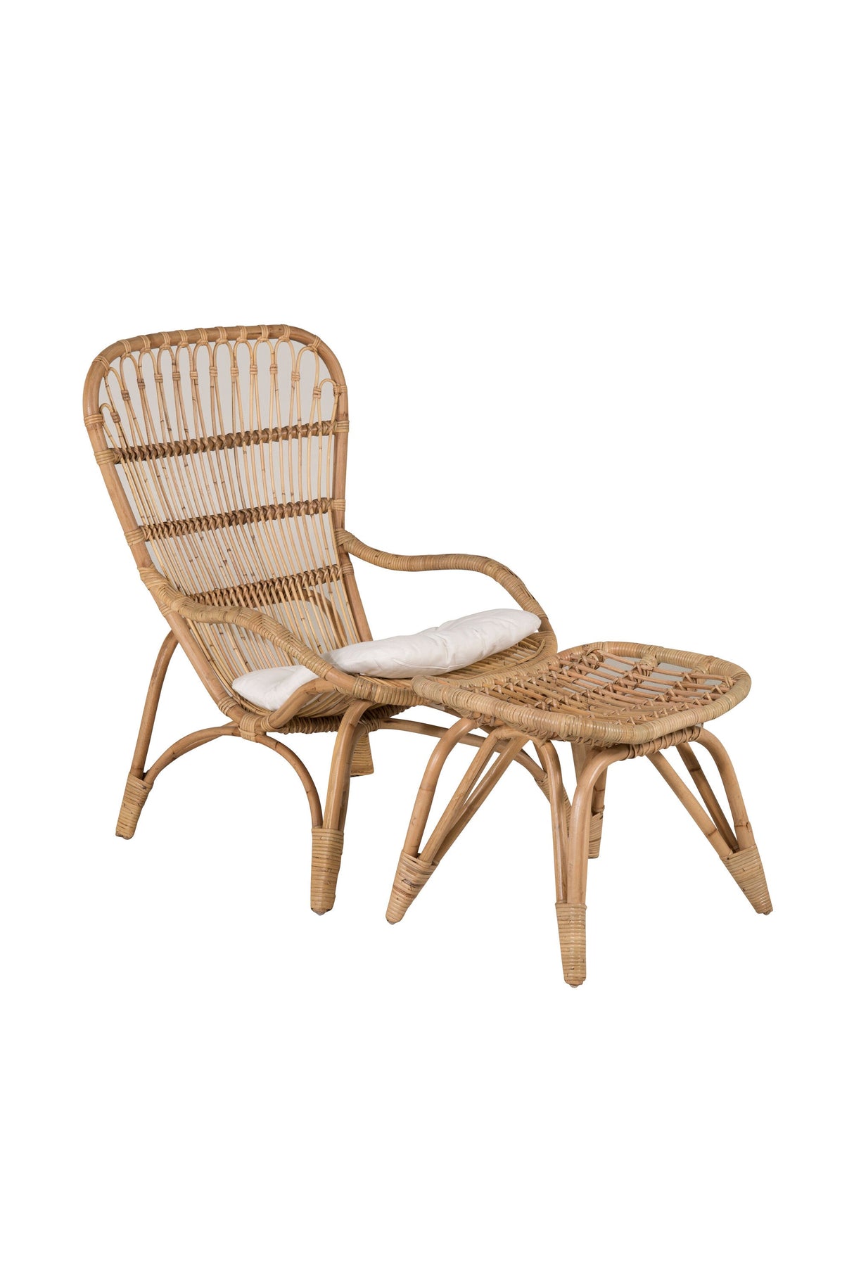 Ella Outdoor Lounge - Stuhl - natur/Rattan - Accent Chair - ALVAHOME