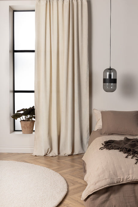 Elma Vorhang - beige/Polyester - Vorhänge - ALVAHOME