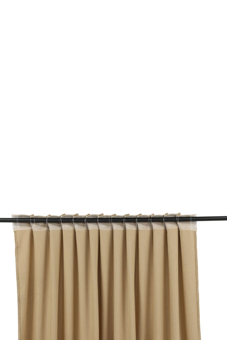 Elma Vorhang - sand/Polyester - Vorhänge - ALVAHOME